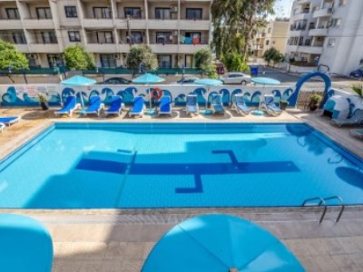 outdoor pool - hotel cactus - larnaca, cyprus
