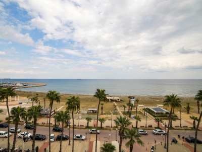 beach - hotel les palmiers - larnaca, cyprus