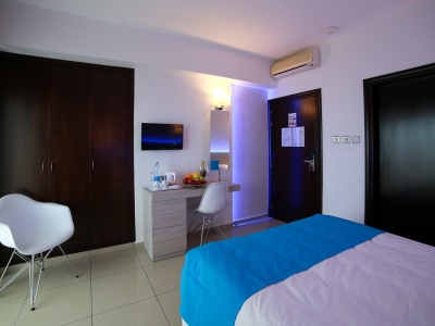 bedroom 4 - hotel les palmiers - larnaca, cyprus