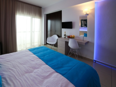 bedroom 2 - hotel les palmiers - larnaca, cyprus