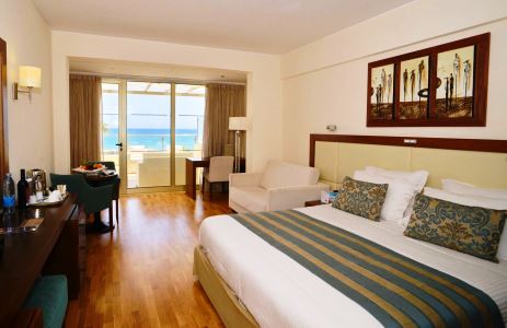 bedroom - hotel golden bay beach - larnaca, cyprus