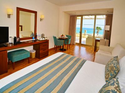 bedroom 1 - hotel golden bay beach - larnaca, cyprus