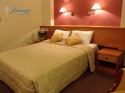 bedroom 1 - hotel flamingo beach - larnaca, cyprus