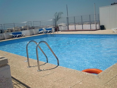 outdoor pool - hotel flamingo beach - larnaca, cyprus