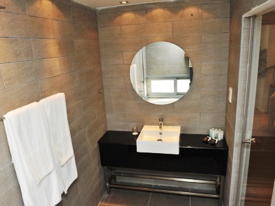 bathroom - hotel e hotel spa and resort - larnaca, cyprus