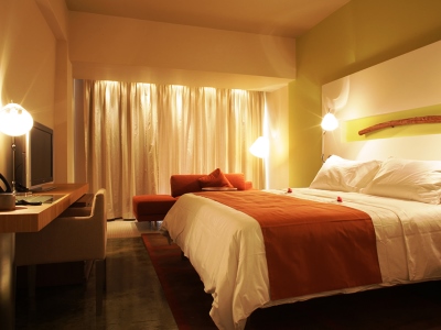 standard bedroom - hotel e hotel spa and resort - larnaca, cyprus