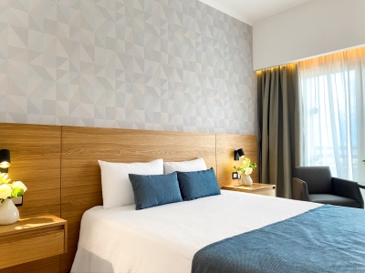 bedroom 5 - hotel ajax - limassol, cyprus