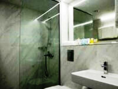 bathroom - hotel pefkos - limassol, cyprus