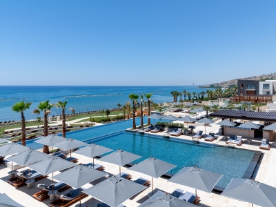 outdoor pool - hotel amara - limassol, cyprus