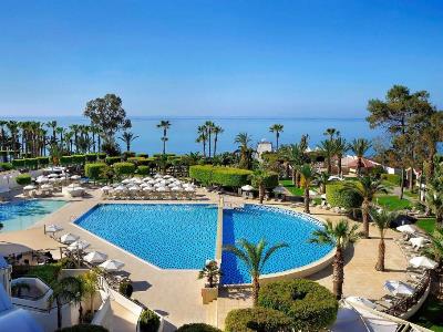 outdoor pool - hotel elias beach - limassol, cyprus