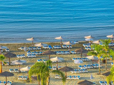 beach - hotel st raphael - limassol, cyprus