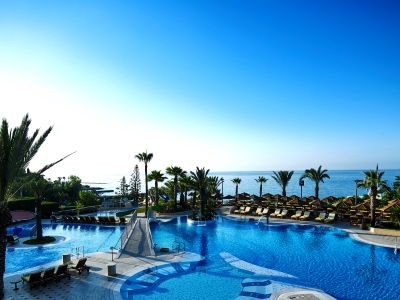 outdoor pool - hotel four seasons - limassol, cyprus