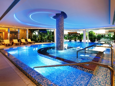 indoor pool - hotel four seasons - limassol, cyprus