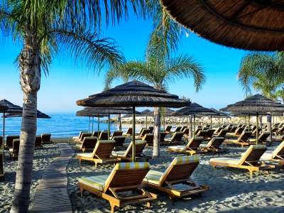 beach - hotel four seasons - limassol, cyprus
