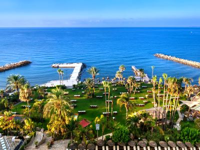 exterior view - hotel amathus beach - limassol, cyprus