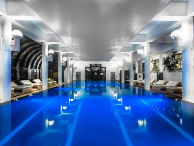 indoor pool - hotel amathus beach - limassol, cyprus