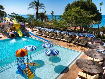 outdoor pool 1 - hotel amathus beach - limassol, cyprus
