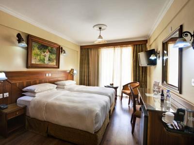 bedroom 1 - hotel semeli - nicosia, cyprus