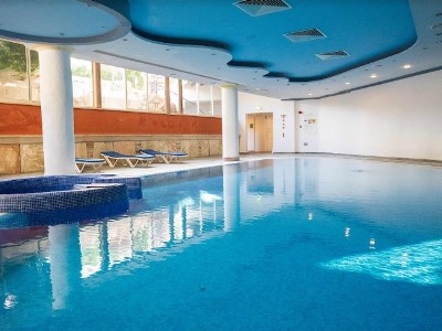 indoor pool - hotel basilica holiday resort - paphos, cyprus