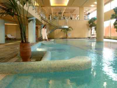 indoor pool - hotel thalassa boutique hotel and spa - paphos, cyprus