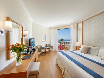 bedroom - hotel athena beach - paphos, cyprus