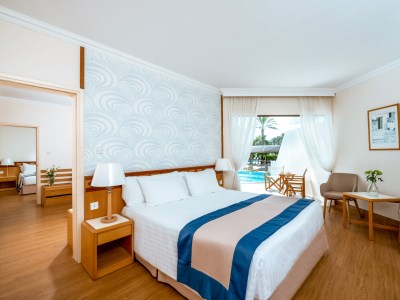 bedroom 1 - hotel athena beach - paphos, cyprus
