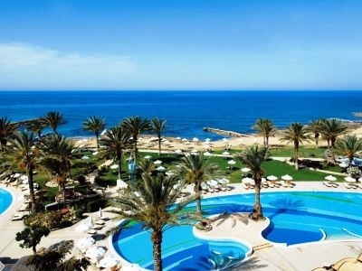 outdoor pool - hotel athena beach - paphos, cyprus
