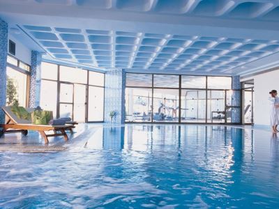 indoor pool - hotel athena royal beach - adults only - paphos, cyprus
