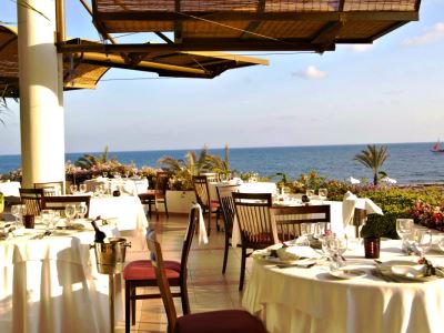 restaurant 1 - hotel athena royal beach - adults only - paphos, cyprus
