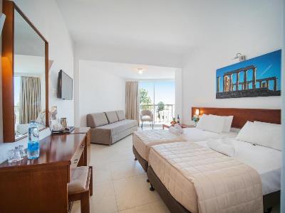 bedroom 2 - hotel avlida - paphos, cyprus