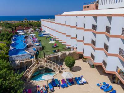 exterior view - hotel avlida - paphos, cyprus