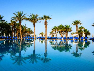 outdoor pool - hotel azia resort and spa - paphos, cyprus