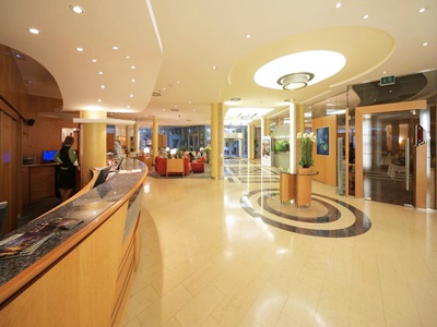 lobby - hotel quality hotel brno exhibition centre - brno, czech republic