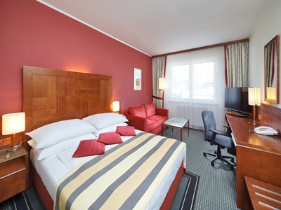 bedroom 3 - hotel quality hotel brno exhibition centre - brno, czech republic