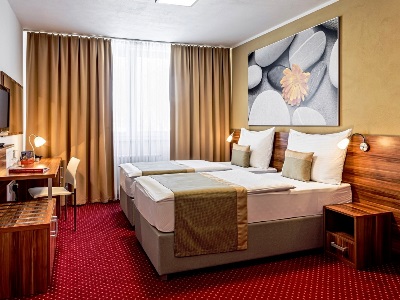 bedroom - hotel vista hotel - brno, czech republic