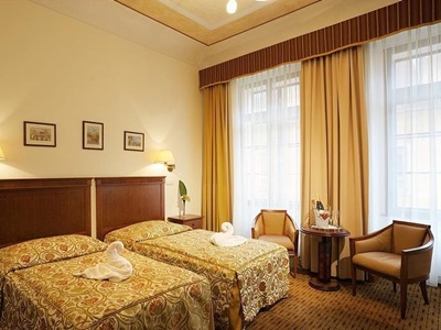 bedroom 5 - hotel majestic plaza - prague, czech republic