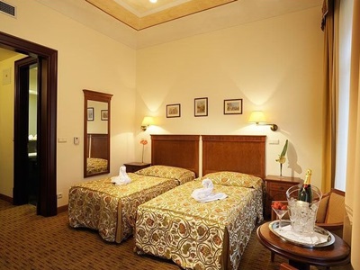 bedroom 6 - hotel majestic plaza - prague, czech republic
