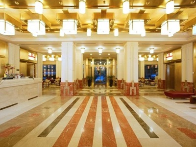 lobby 1 - hotel majestic plaza - prague, czech republic