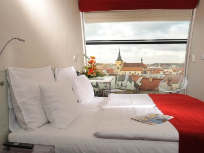bedroom - hotel design metropol - prague, czech republic