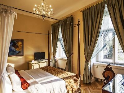 bedroom 5 - hotel the mozart - prague, czech republic