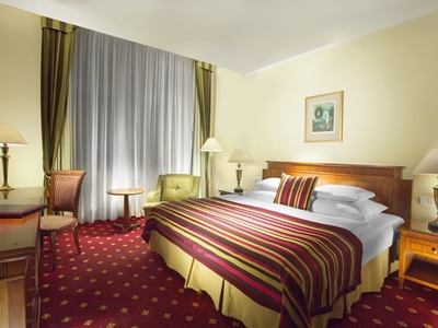 bedroom 1 - hotel art nouveau palace - prague, czech republic