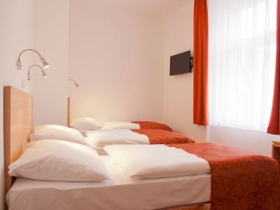 bedroom 1 - hotel ambiance - prague, czech republic