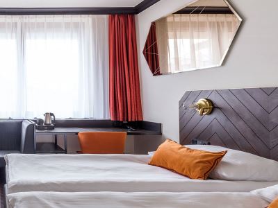 bedroom 1 - hotel vienna house wyndham diplomat prague - prague, czech republic