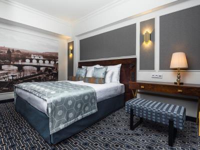 bedroom 1 - hotel grand hotel international prague - prague, czech republic