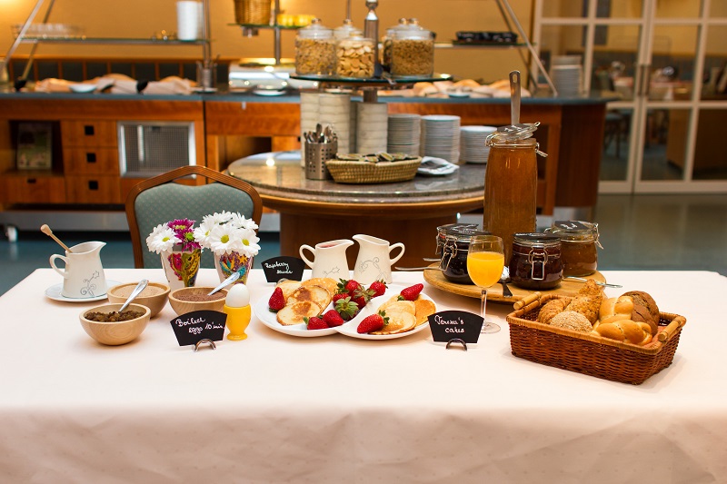 breakfast room - hotel adria prague - prague, czech republic