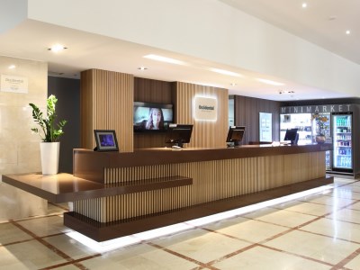 lobby - hotel occidental praha - prague, czech republic