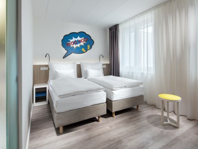 bedroom 1 - hotel comfort hotel prague city east - prague, czech republic