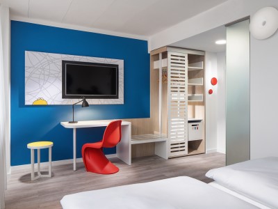 bedroom 2 - hotel comfort hotel prague city east - prague, czech republic