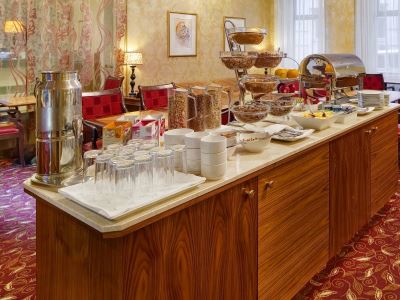 breakfast room - hotel mamaison residence downtown - prague, czech republic