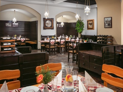 restaurant 4 - hotel ambassador zlata husa - prague, czech republic
